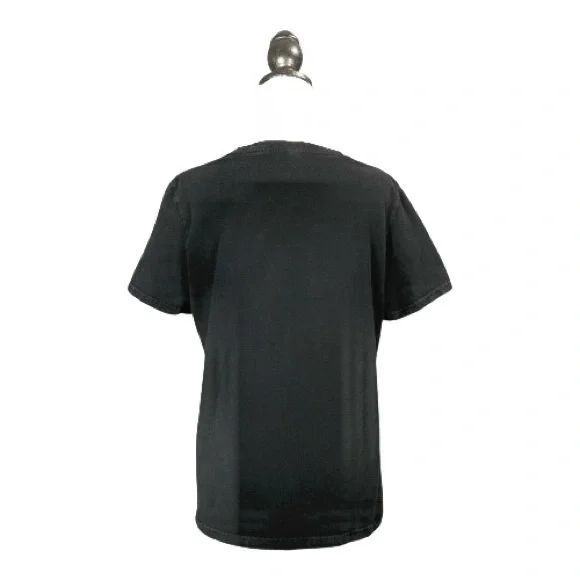 ChicYea Black & White Floral Skull Graphic Short Sleeve T-Shirt Size XL - Picture 3 of 8